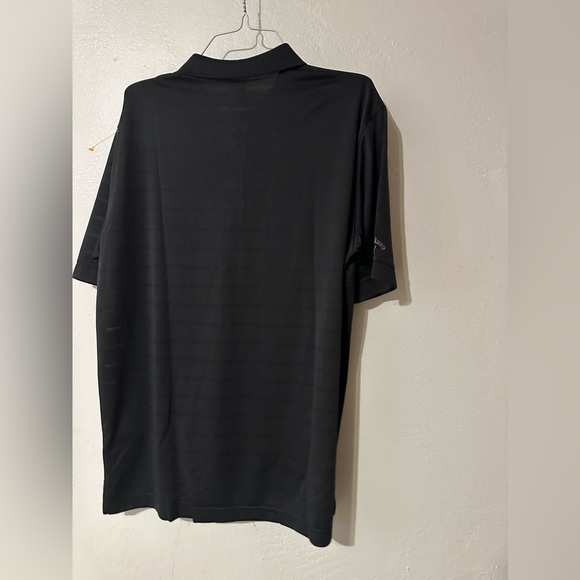 NEW Callaway Opti Dri Black Polyester Golf Polo Shirt Mens Size Medium NWT - Picture 6 of 6